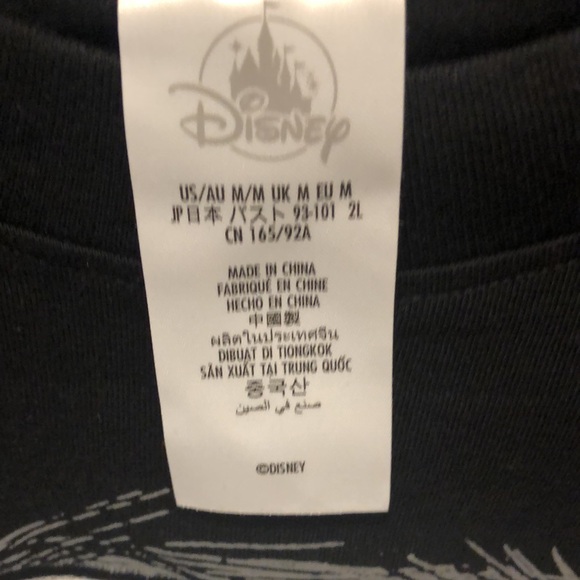 Brand new with tag black Disney Jack Skellington t-shirt. - Picture 3 of 4